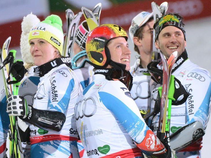 Vor zwei Jahren gewann das ÖSV-Team Gold Vor zwei Jahren gewann das ÖSV-Team Gold