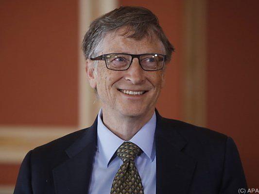 Bill Gates steht weiterhin ganz oben