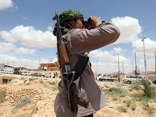 Derzeit Kriegswirren in Libyen