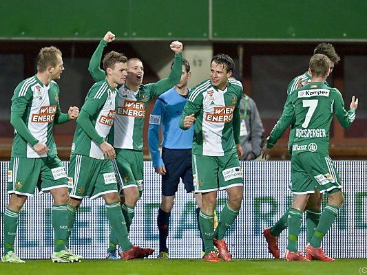Rapid Wien punktete mit 1:0 gegen Altach - Konkurrenz patzte Rapid Wien punktete mit 1:0 gegen Altach - Konkurrenz patzte