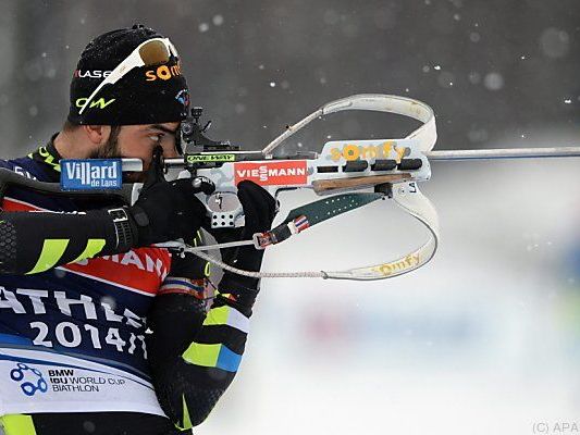 Franzosen um Simon Fourcade wurden Zweite Franzosen um Simon Fourcade wurden Zweite