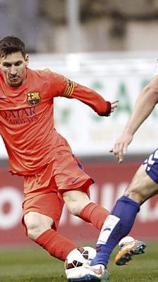 Lionel Messi machte einmal mehr den Unterschied