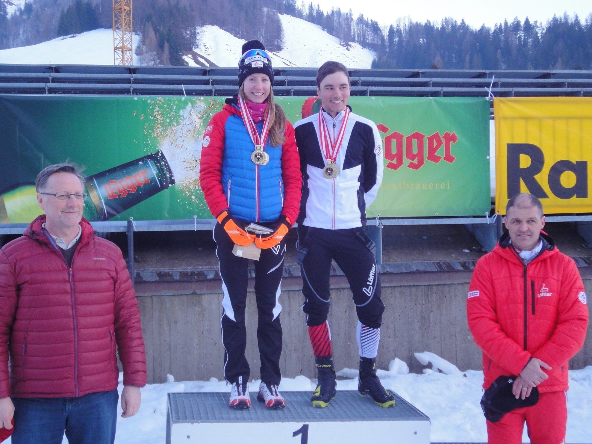 Dominik Baldauf erobert Gold im Langlaufsprint. Dominik Baldauf erobert Gold im Langlaufsprint.