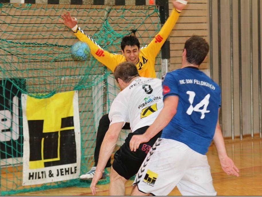Feldkirchs Handballer verloren mit zwei Toren Differenz