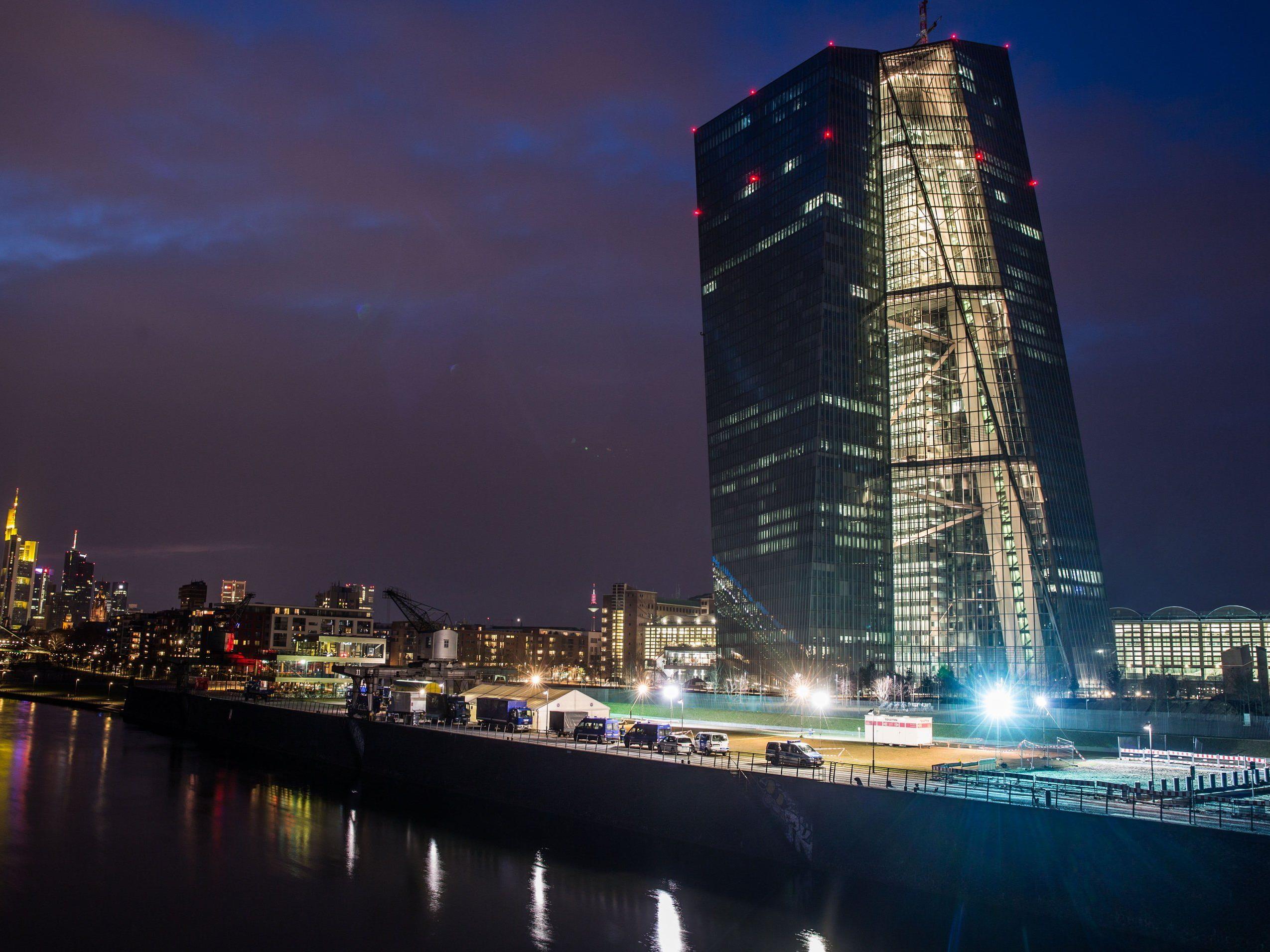 1,2 Milliarden Euro wurden in den EZB-Neubau investiert.