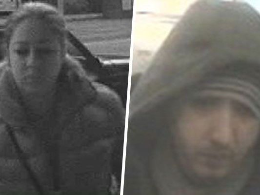Diese beiden Verdächtigen werden von der Wiener Polizei gesucht. Diese beiden Verdächtigen werden von der Wiener Polizei gesucht.