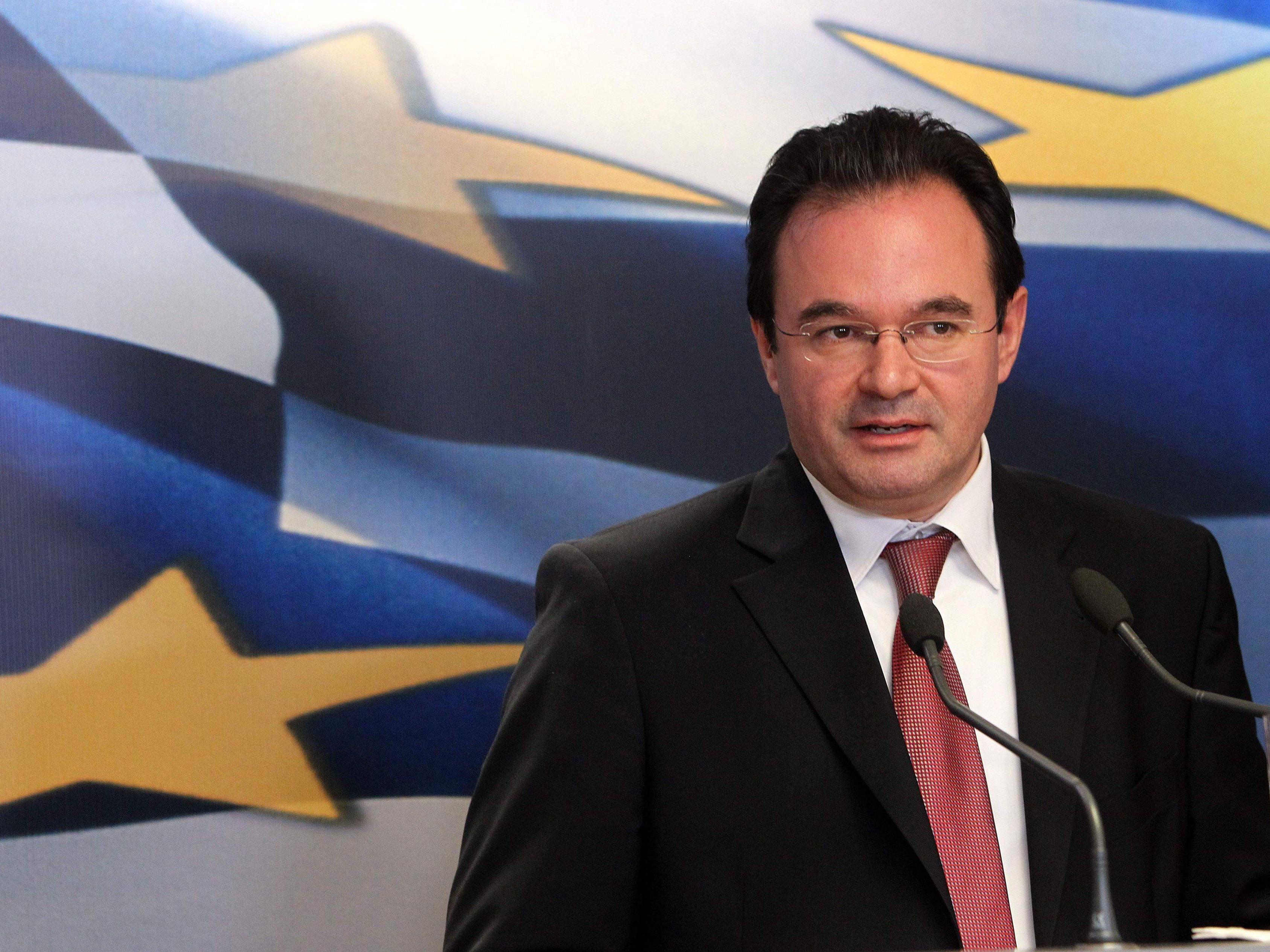 Der griechische Ex-Finanzminister Papakonstantinou wurde für schuldig befunden.