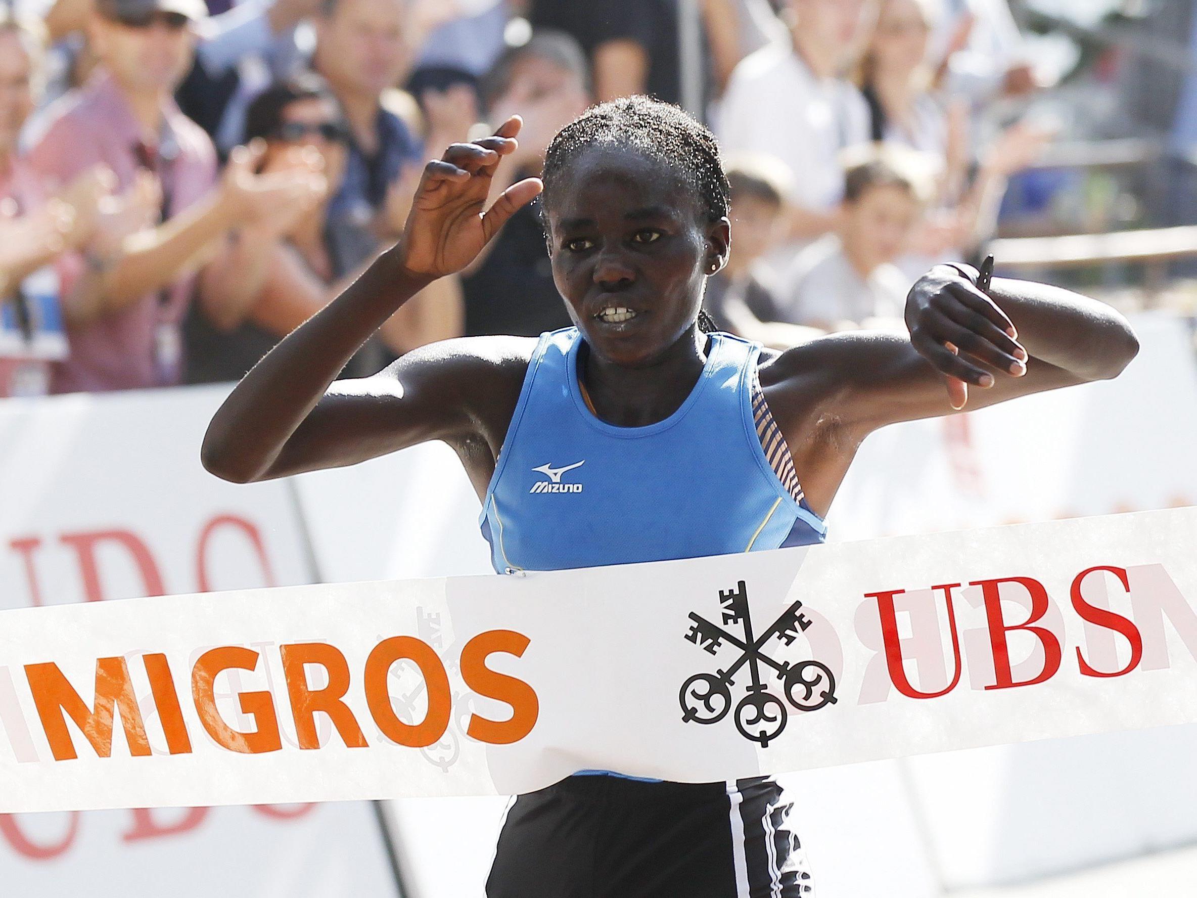 Caroline Chepkwony, Zweitplatzierte beim Vienna City Marathon 2014, tritt auch heuer zum Lauf an.