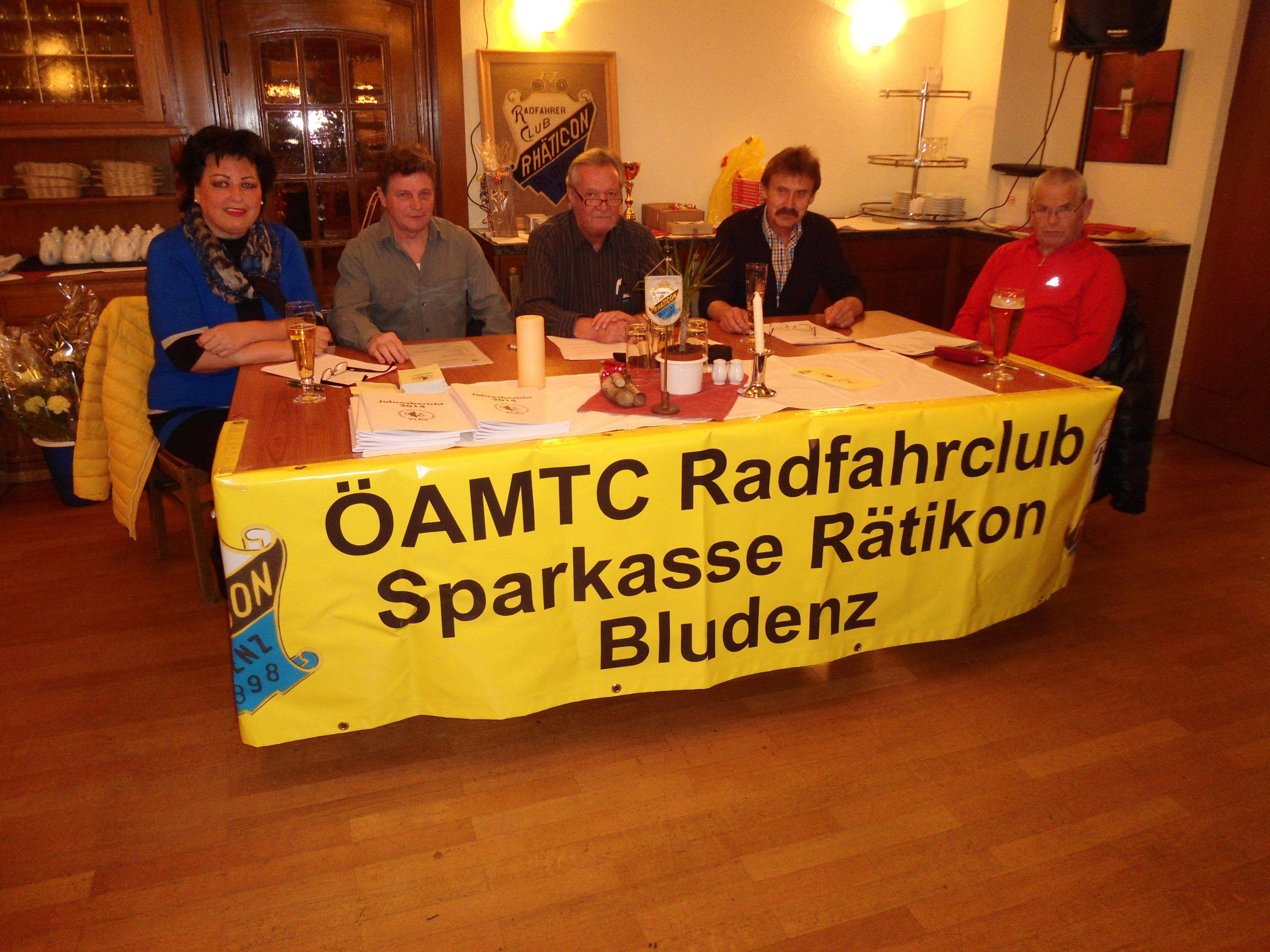 Das Präsidium des Radfahrclubs zog eine positive Bilanz.
