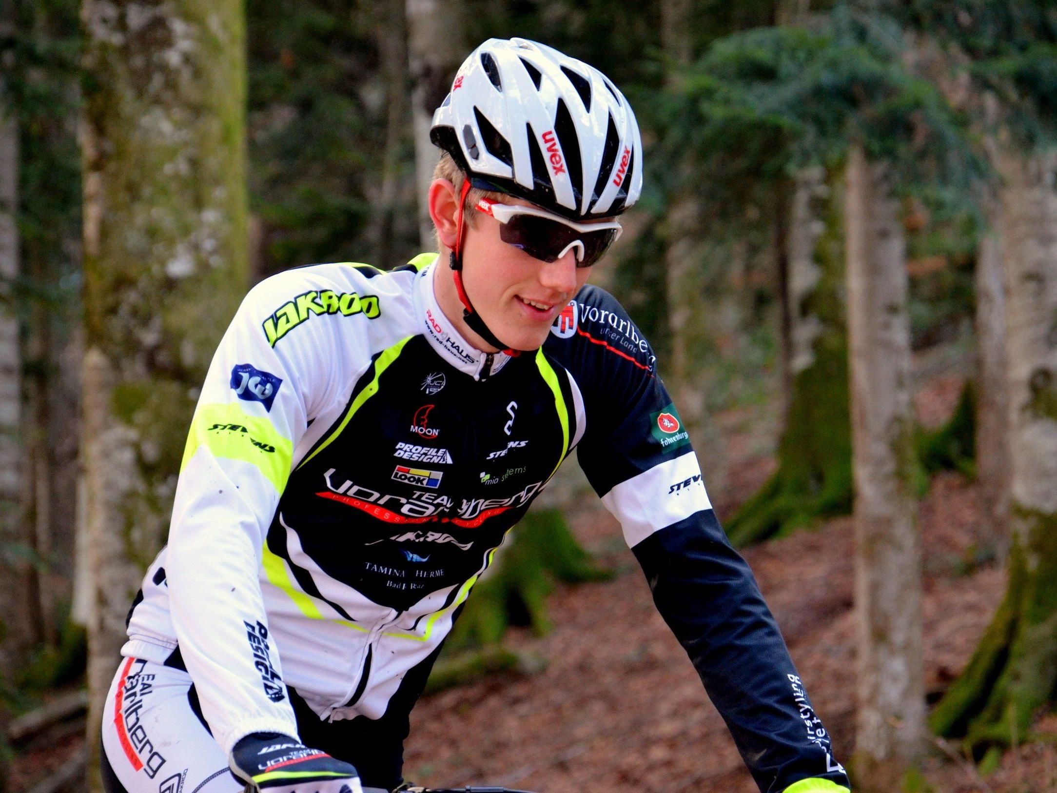 Elias Hagspiel aus Hittisau fährt für das Team Vorarlberg und will seinen Traum verwirklichen.