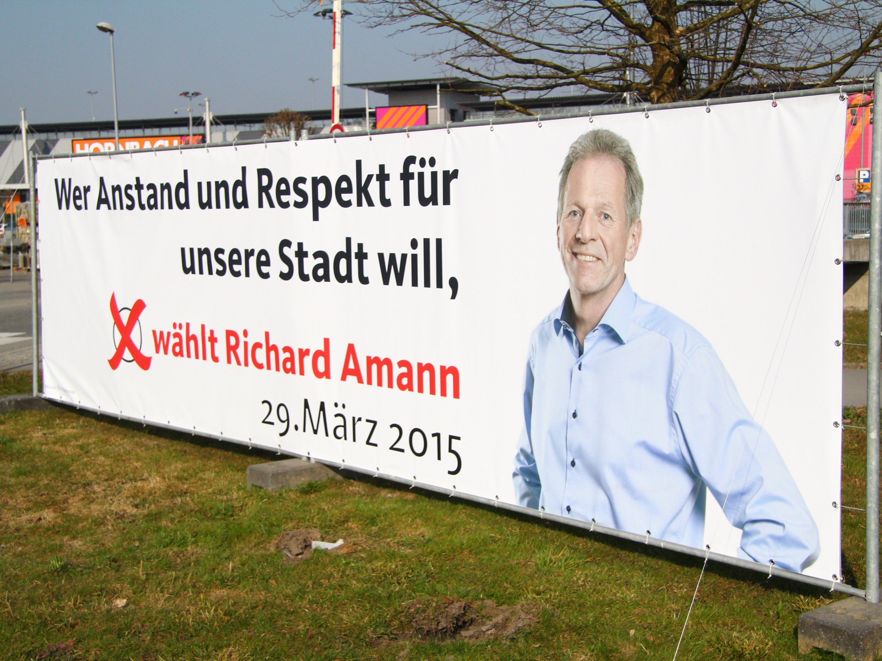So wirbt die ÖVP in Hohenems für den amtierenden Bürgermeister - aber nicht nur.