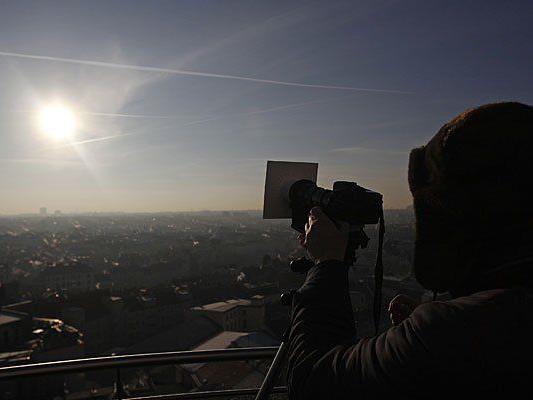 In Wien wird gut zu sehen sein, wie sich die Sonne verfinstert