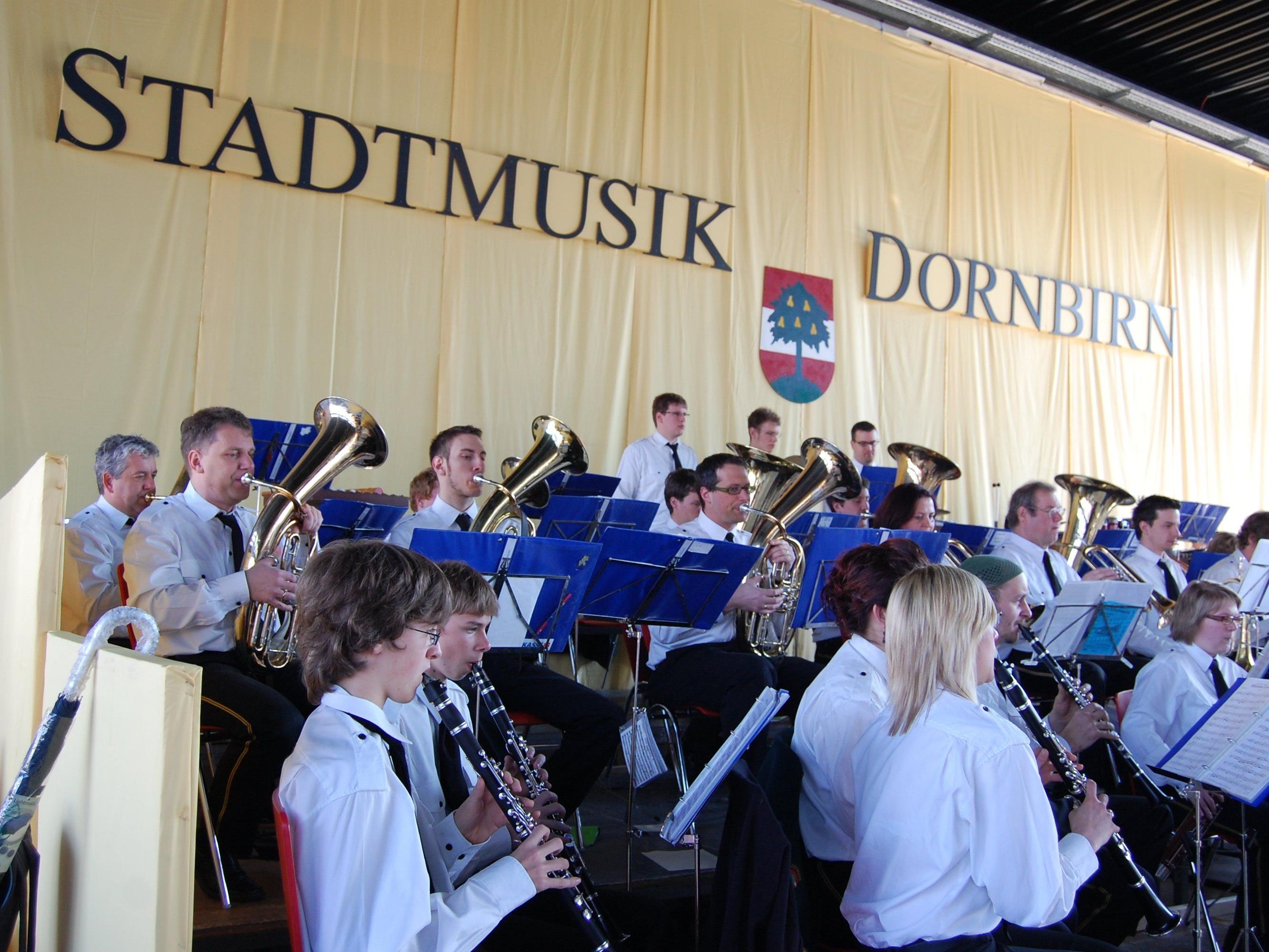 Die Stadtmusik Dornbirn freut sich am Ostermontag auf zahlreiche Besucher im Feuerwehrhaus