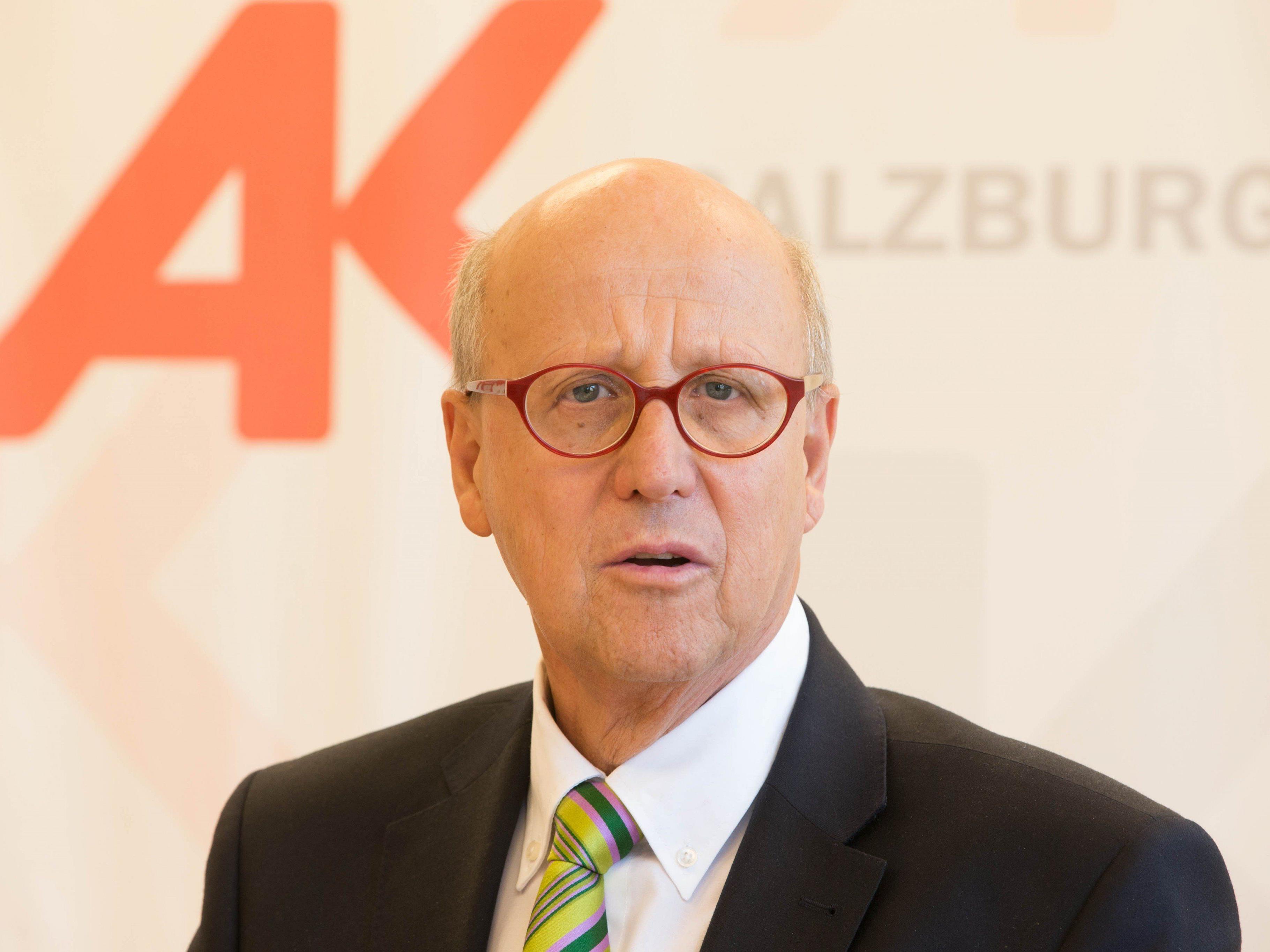 AK-Präsident Siegfried Pichler kann mit einer äußerst positiven Bilanz aufwarten.