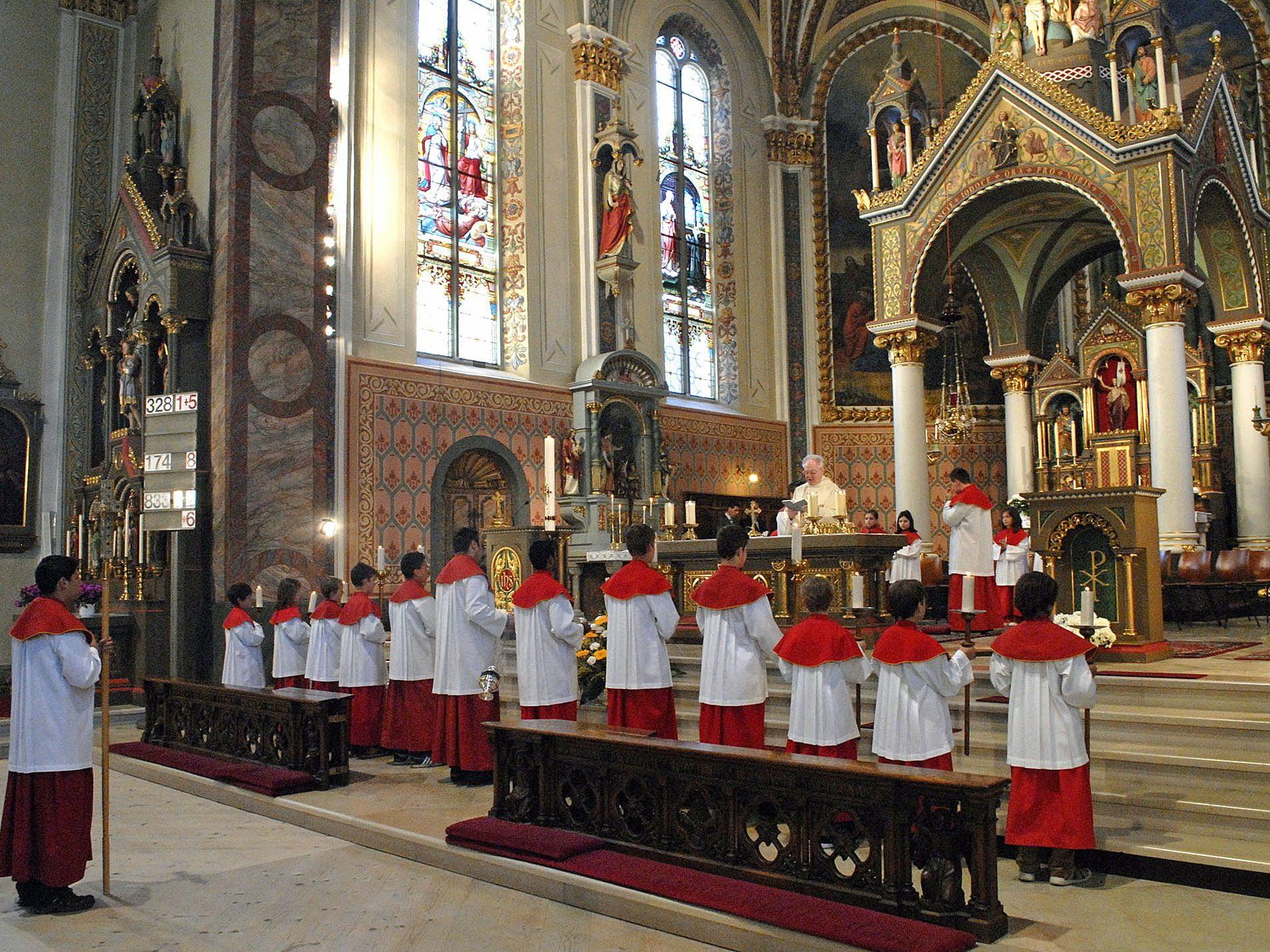 Ostergottesdienst in der Pfarrkirche Schruns, 2014