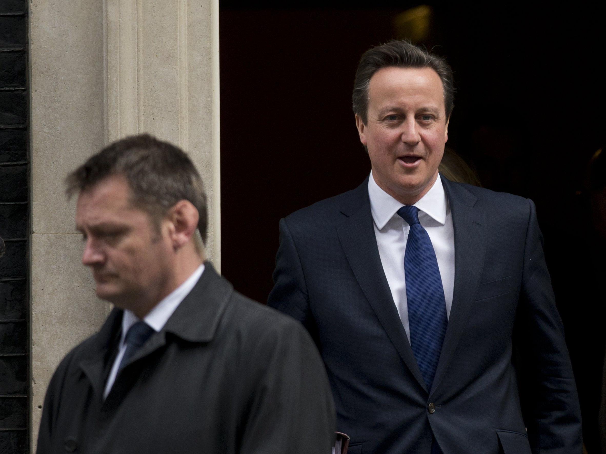 Cameron überrascht im Wahlkampf selbst die engsten Berater.