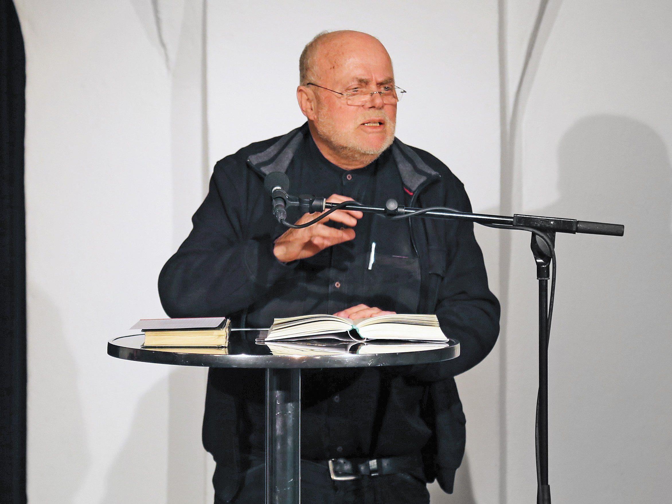 Manfred Schlapp sprach am Saumarkt über sein dem Islam gewidmetes Buch.
