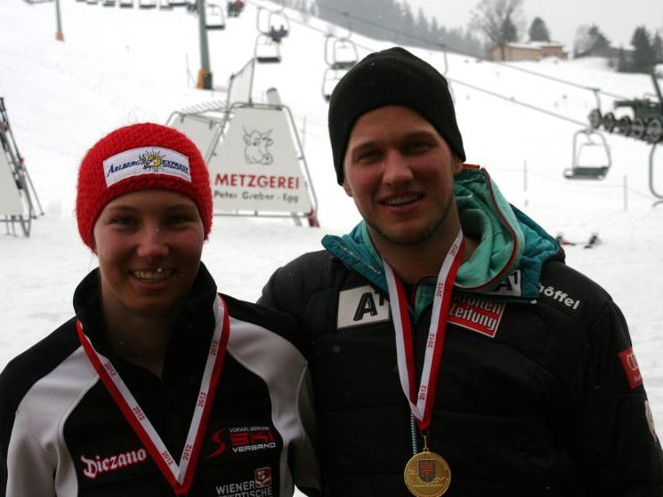 Der Riefensberger Christian Hirschbühl (r.) ist im Vormarsch. Der Riefensberger Christian Hirschbühl (r.) ist im Vormarsch.