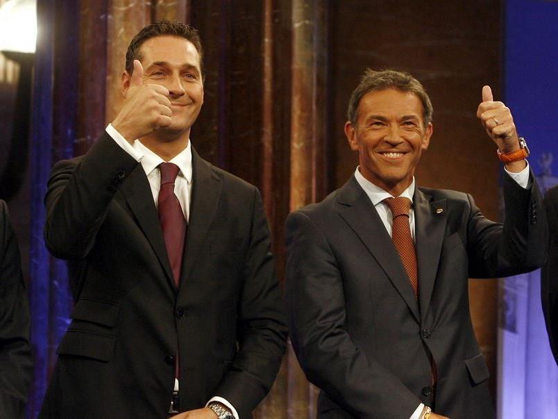 HC Strache und Jörg Haider: Zuerst gemeinsam und dann auf getrennten Wegen unterwegs. HC Strache und Jörg Haider: Zuerst gemeinsam und dann auf getrennten Wegen unterwegs.