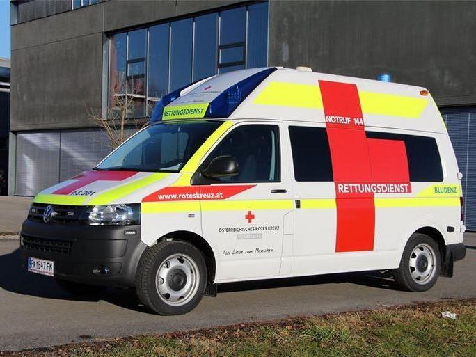 Neuer Transportwagen für das Rote Kreuz Vorarlberg.