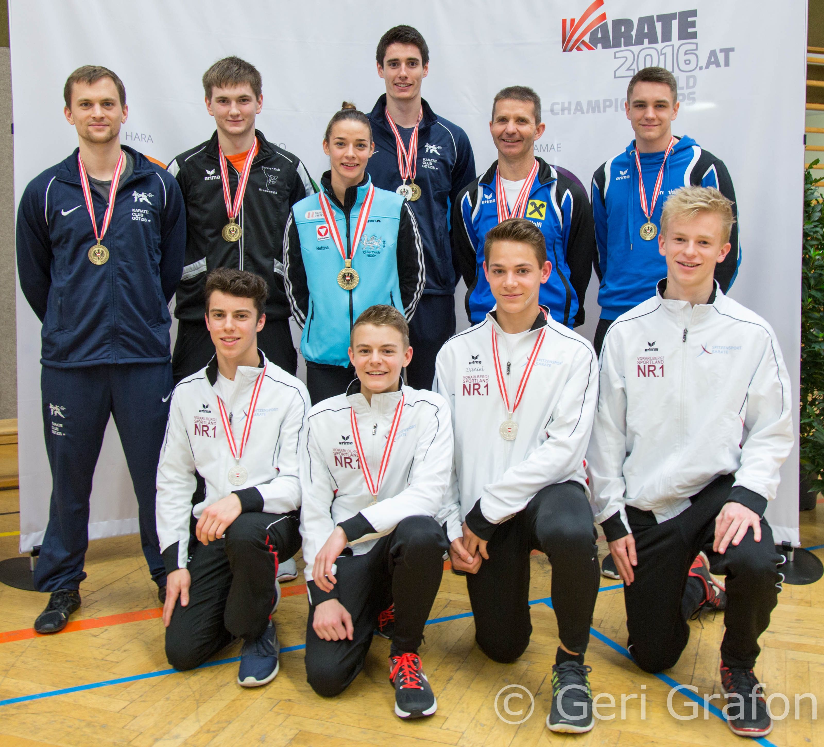 Alle Medaillengewinner bei den nationalen Titelkämpfen Alle Medaillengewinner bei den nationalen Titelkämpfen