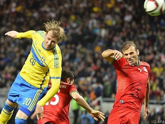 Schweden schlug den Iran 3:1 Schweden schlug den Iran 3:1