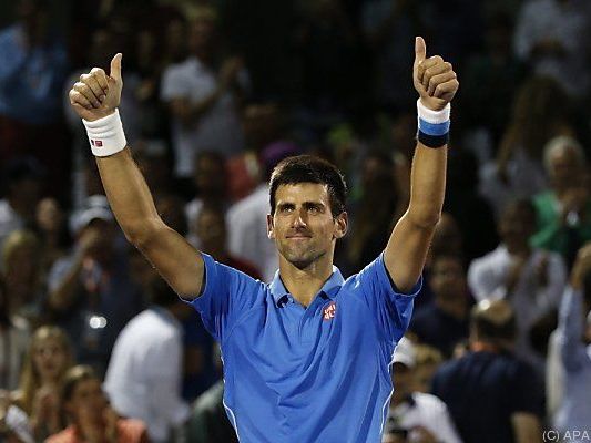 Der Serbe trifft nun auf den Briten Andy Murray Der Serbe trifft nun auf den Briten Andy Murray