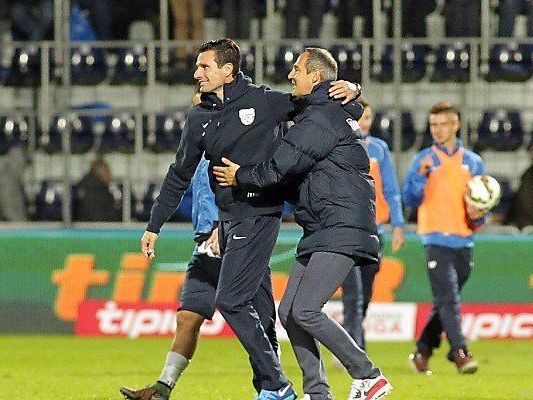 Baur und Hütter werden ihre Freundschaft für 90 Minuten vergessen Baur und Hütter werden ihre Freundschaft für 90 Minuten vergessen