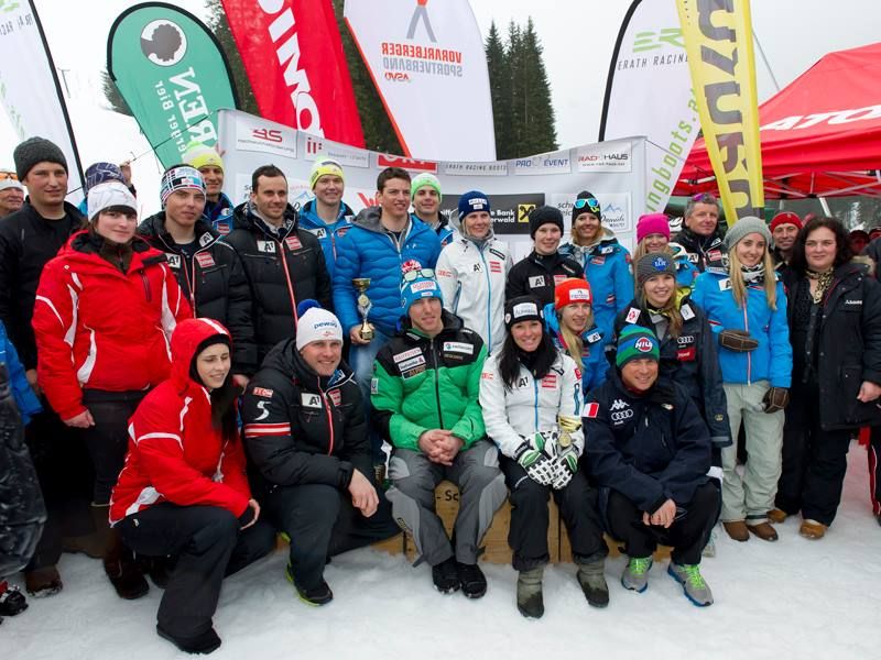 Viele ÖSV-Skistars und Promis geben sich in Damüls für Björn Sieber die große Ehre. Viele ÖSV-Skistars und Promis geben sich in Damüls für Björn Sieber die große Ehre.