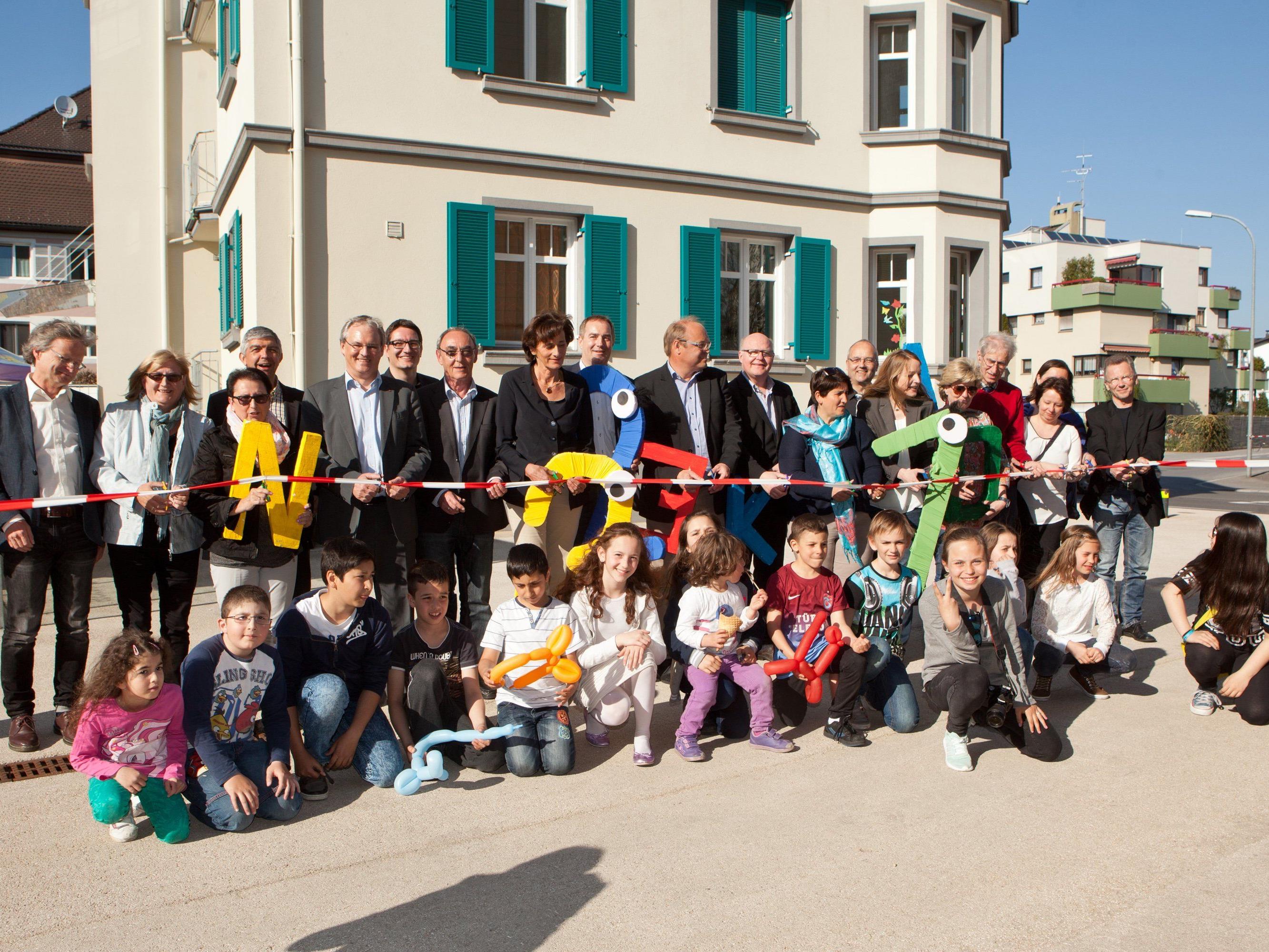 in Lauterach wurde gestern das bereits fünfte Lerncafé der Caritas feierlich eröffnet.