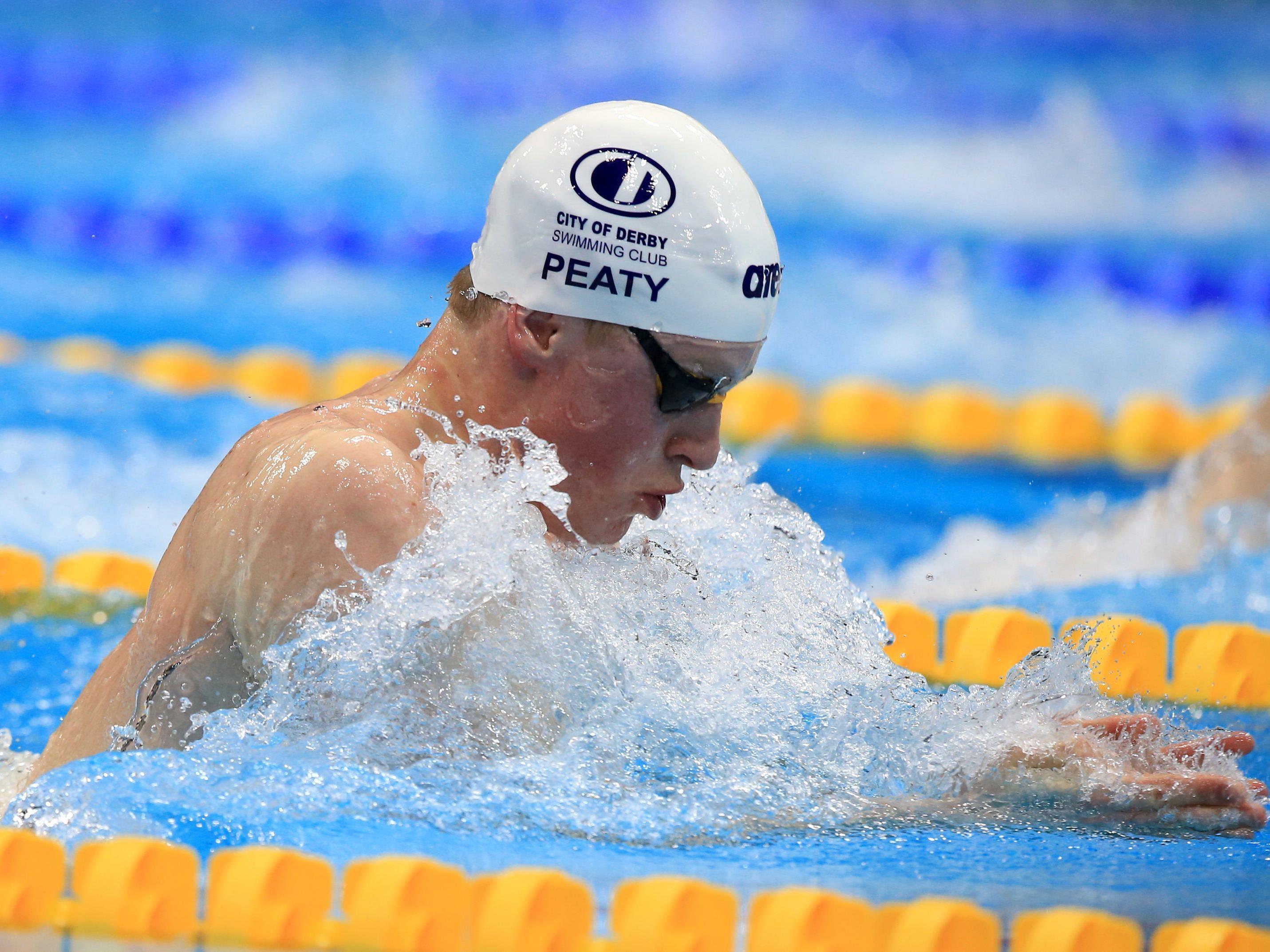 Schwimmen: Adam Peaty über 100 m Brust mit Weltrekord.