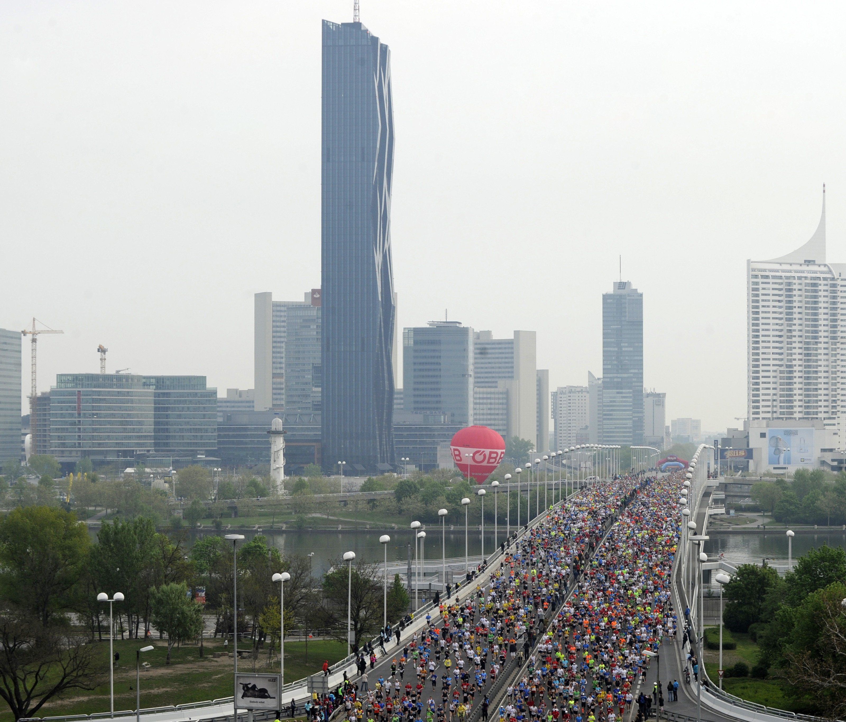 Marathon - Auch Tänzer und Bläser in Wien am Start Marathon - Auch Tänzer und Bläser in Wien am Start