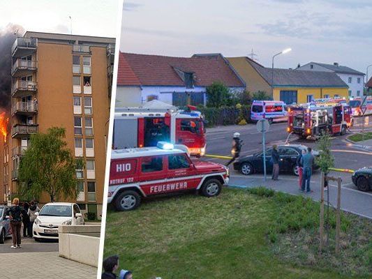 Beim Einsatz in der Kaiserebersdorfer Straße Beim Einsatz in der Kaiserebersdorfer Straße