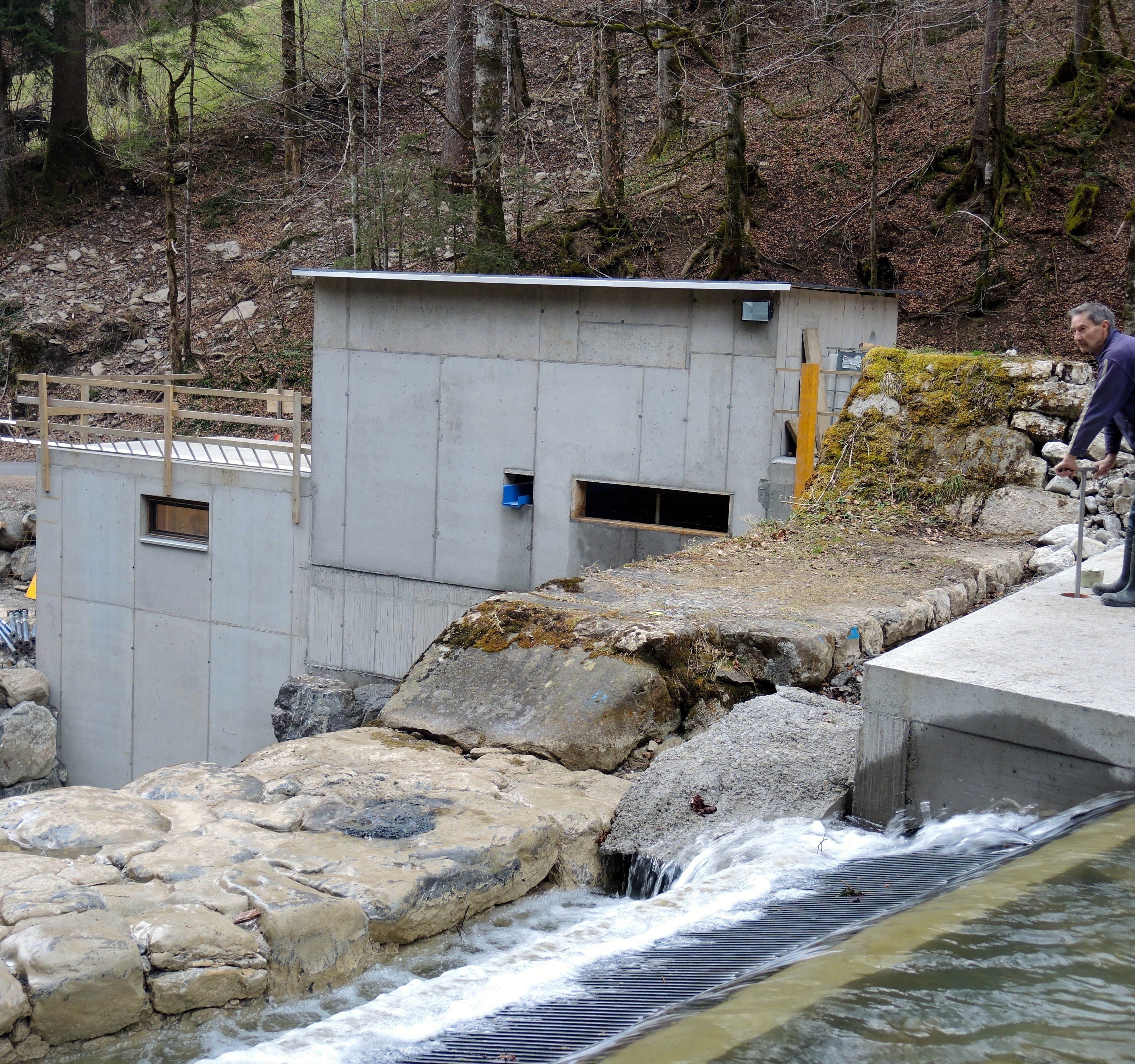 Kleinkraftwerk "Wühre" in Bizau Kleinkraftwerk "Wühre" in Bizau