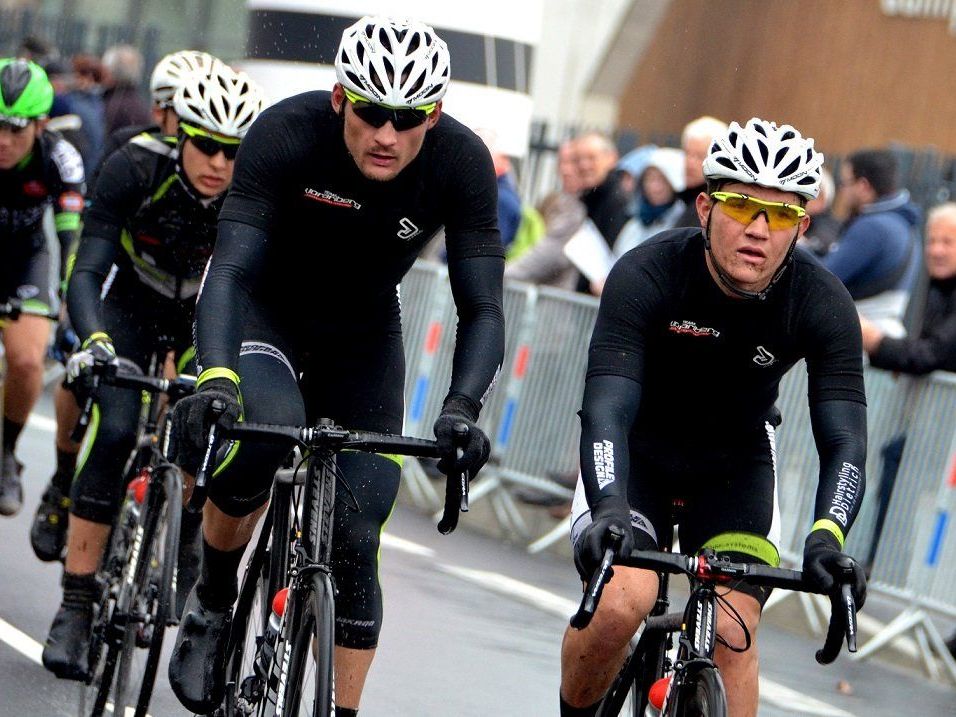 Die Team Vorarlberg Fahrer kommen auf Touren