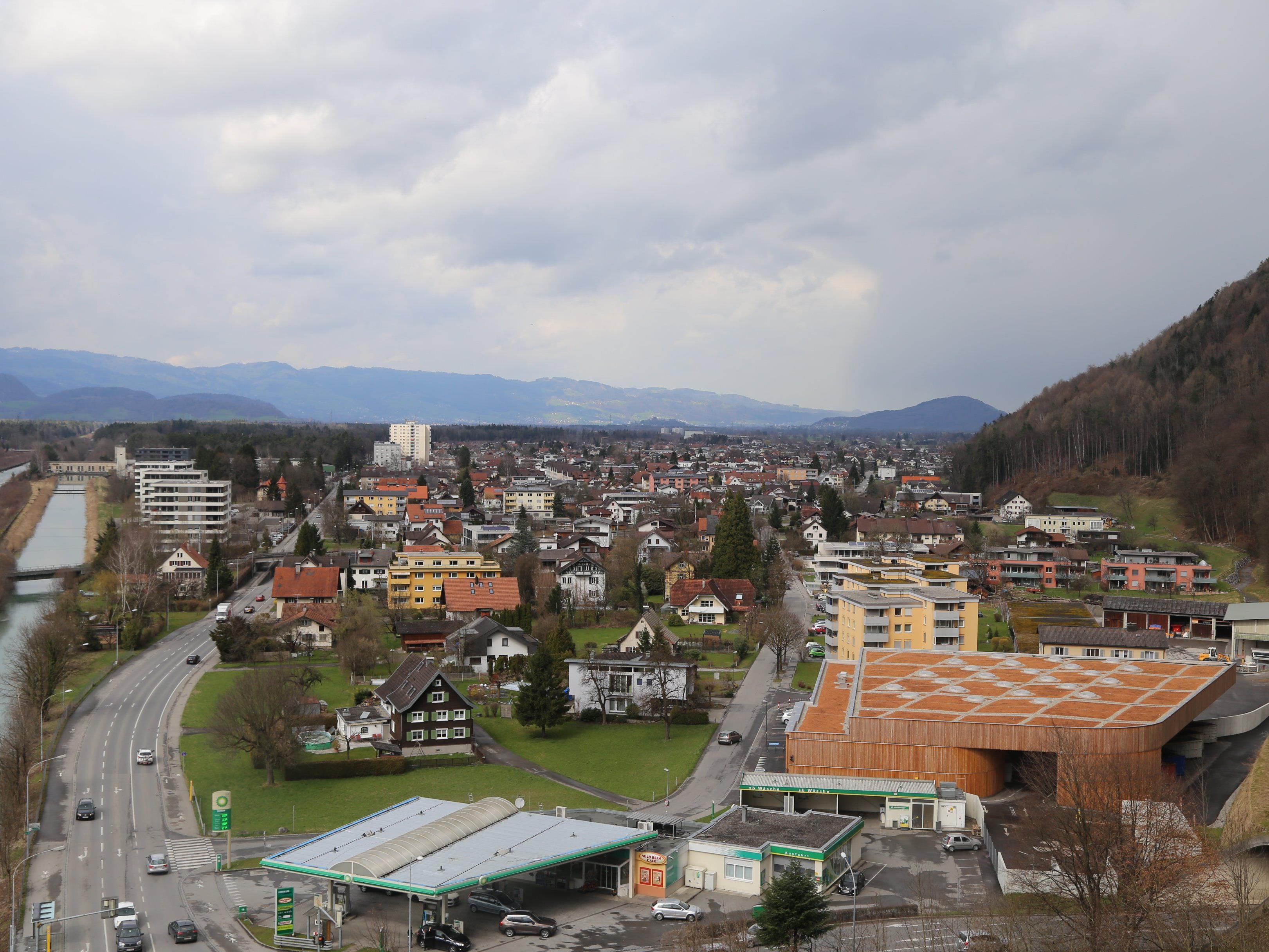 Gisingen ist mit rund 9000 Einwohner der größte Stadtteil Feldkirchs.