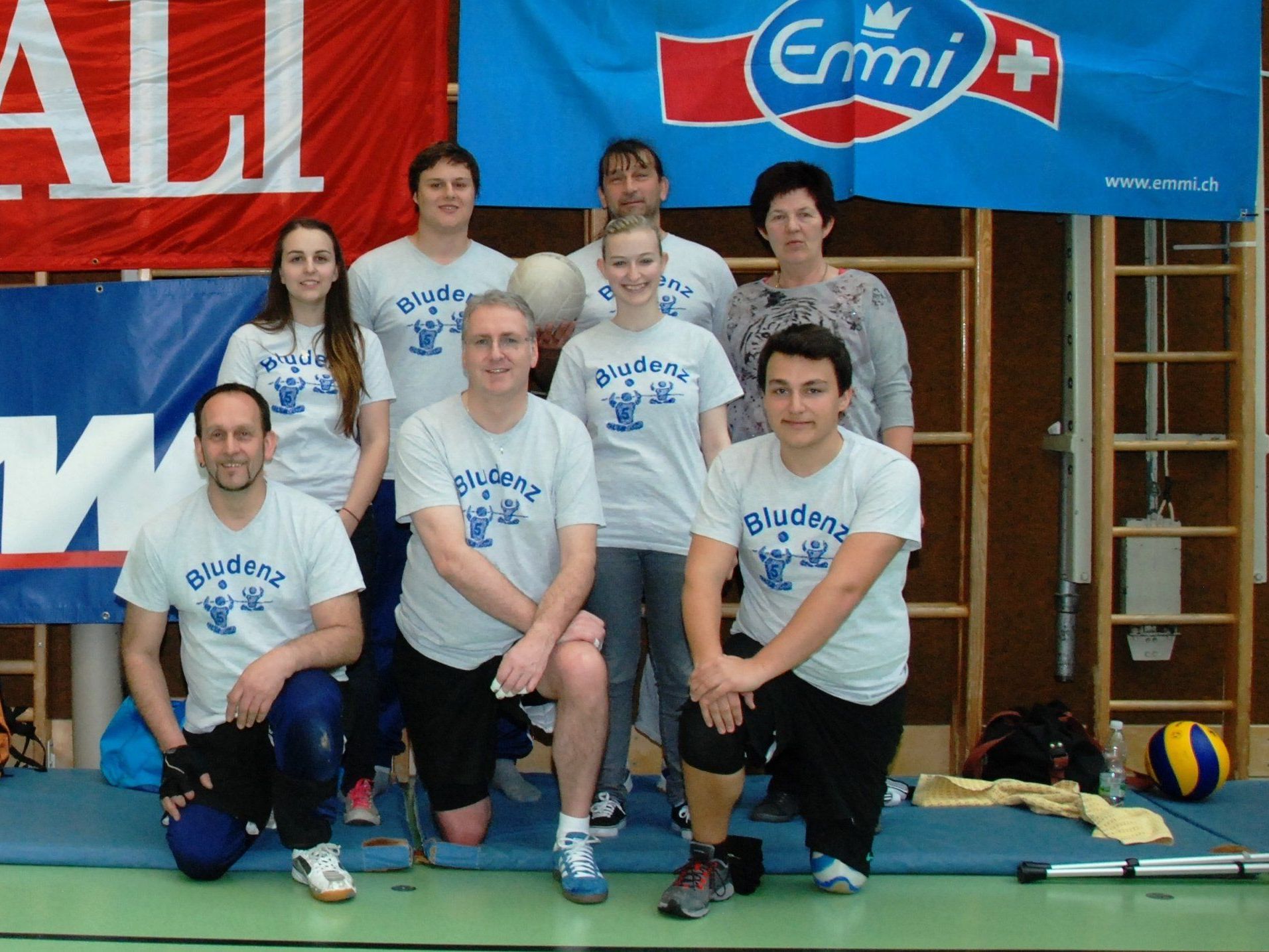 Die Bludenzer Sitzball Mannschaft Die Bludenzer Sitzball Mannschaft
