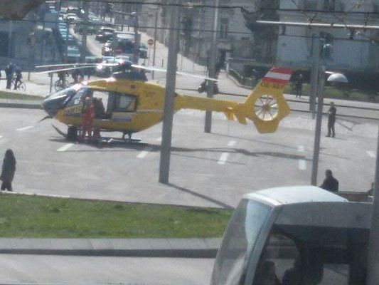 Der Rettungseinsatz am Schwarzenbergplatz Der Rettungseinsatz am Schwarzenbergplatz