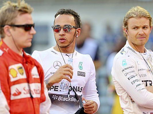 Hamilton siegt und dominiert, Rosberg ärgert sich mit den Ferraris herum. Hamilton siegt und dominiert, Rosberg ärgert sich mit den Ferraris herum.