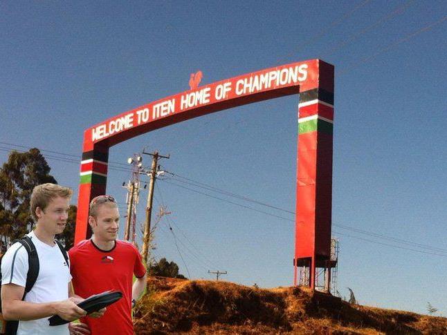 Johannes Riedmann und Dr. Thomas Summer waren in Kenia - im Camp der Champions.
