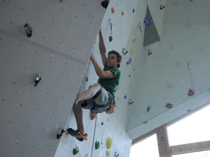 Laurin Meusburger klettert an die Spitze Laurin Meusburger klettert an die Spitze