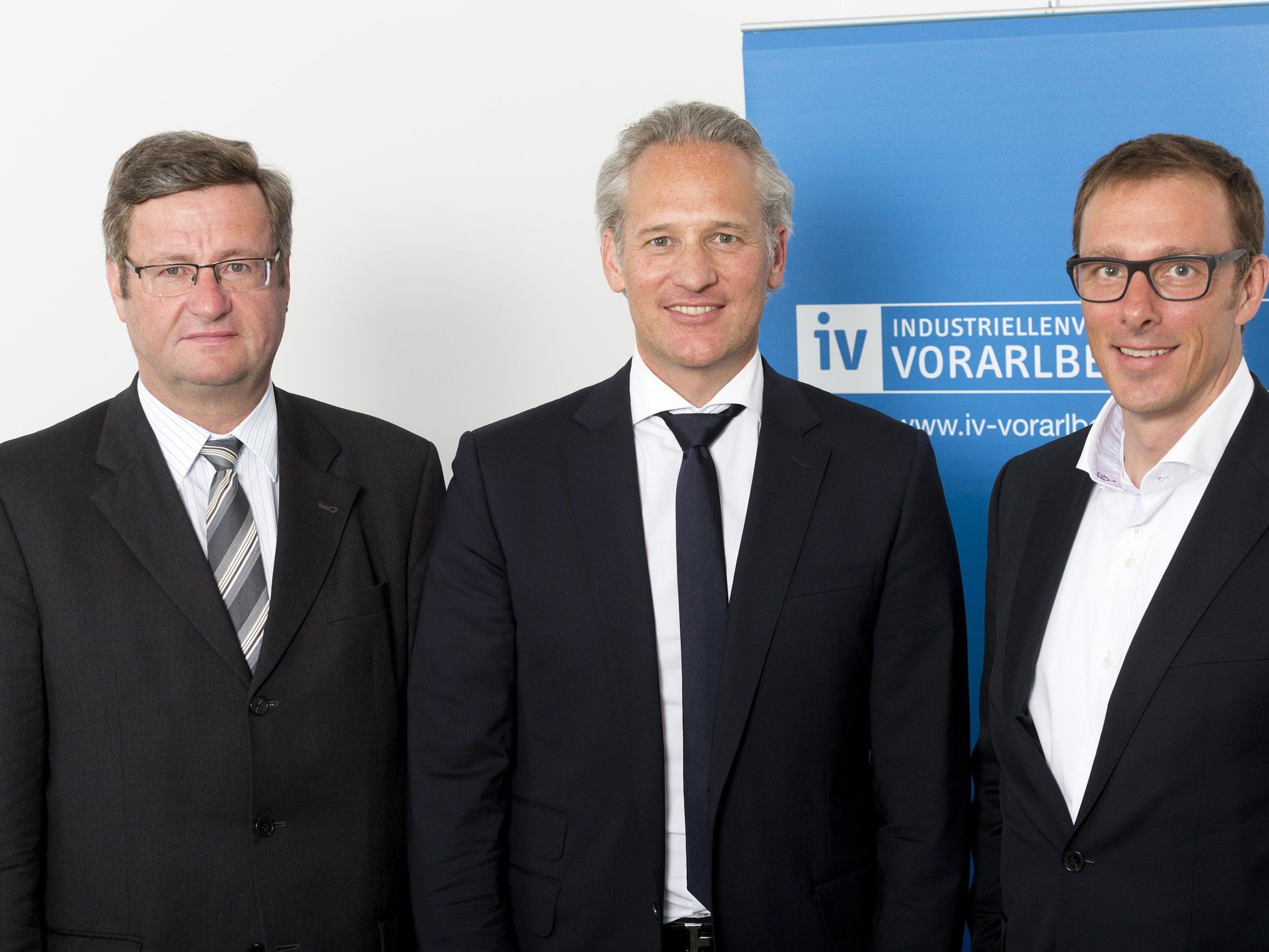 IV Präsidium (v.l.n.r.: Dieter Gruber, Martin Ohneberg, Bernhard Ölz)