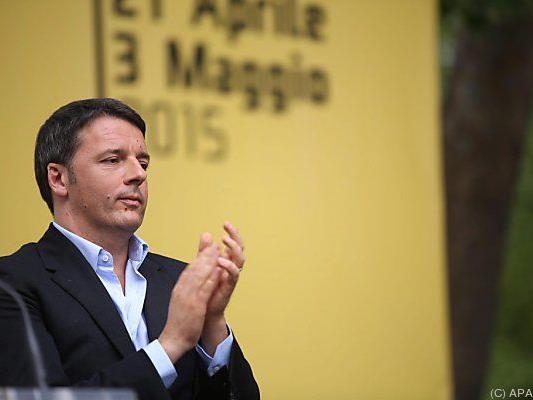 Politischer Erfolg für Premier Matteo Renzi