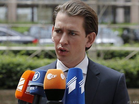 Außenminister Kurz nahm an der Sitzung teil Außenminister Kurz nahm an der Sitzung teil