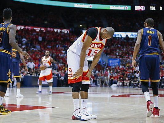 Die Hawks mussten ihre Chancenlosigkeit zur Kenntnis nehmen Die Hawks mussten ihre Chancenlosigkeit zur Kenntnis nehmen