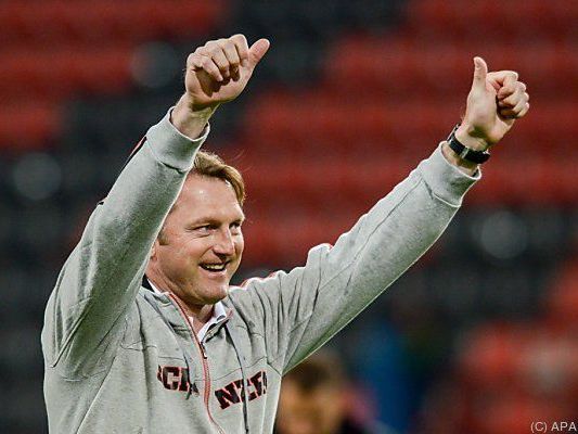 Ralph Hasenhüttl schaffte als Trainer den Aufstieg Ralph Hasenhüttl schaffte als Trainer den Aufstieg