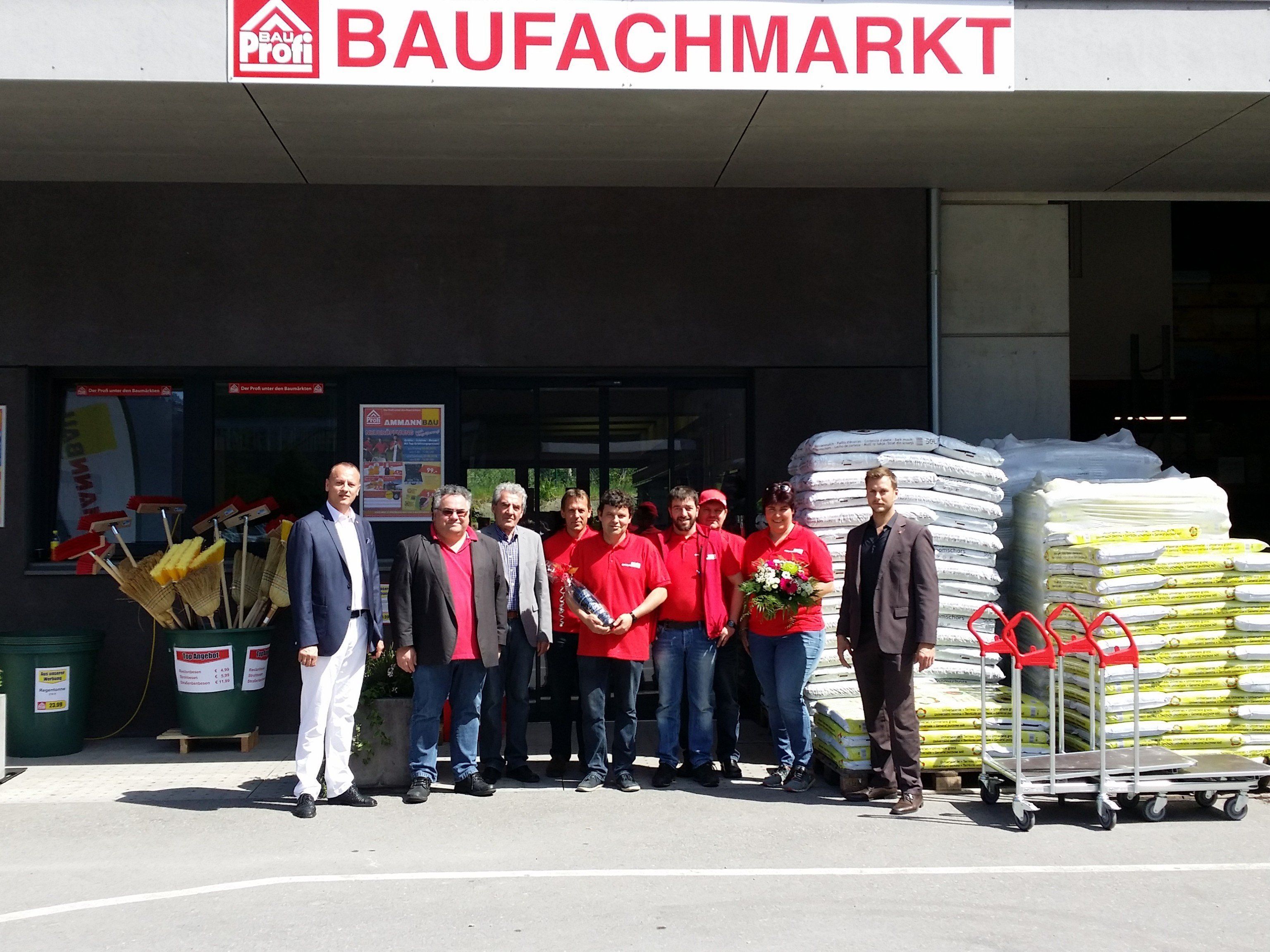 Eröffnung des Baufachmarktes Eröffnung des Baufachmarktes
