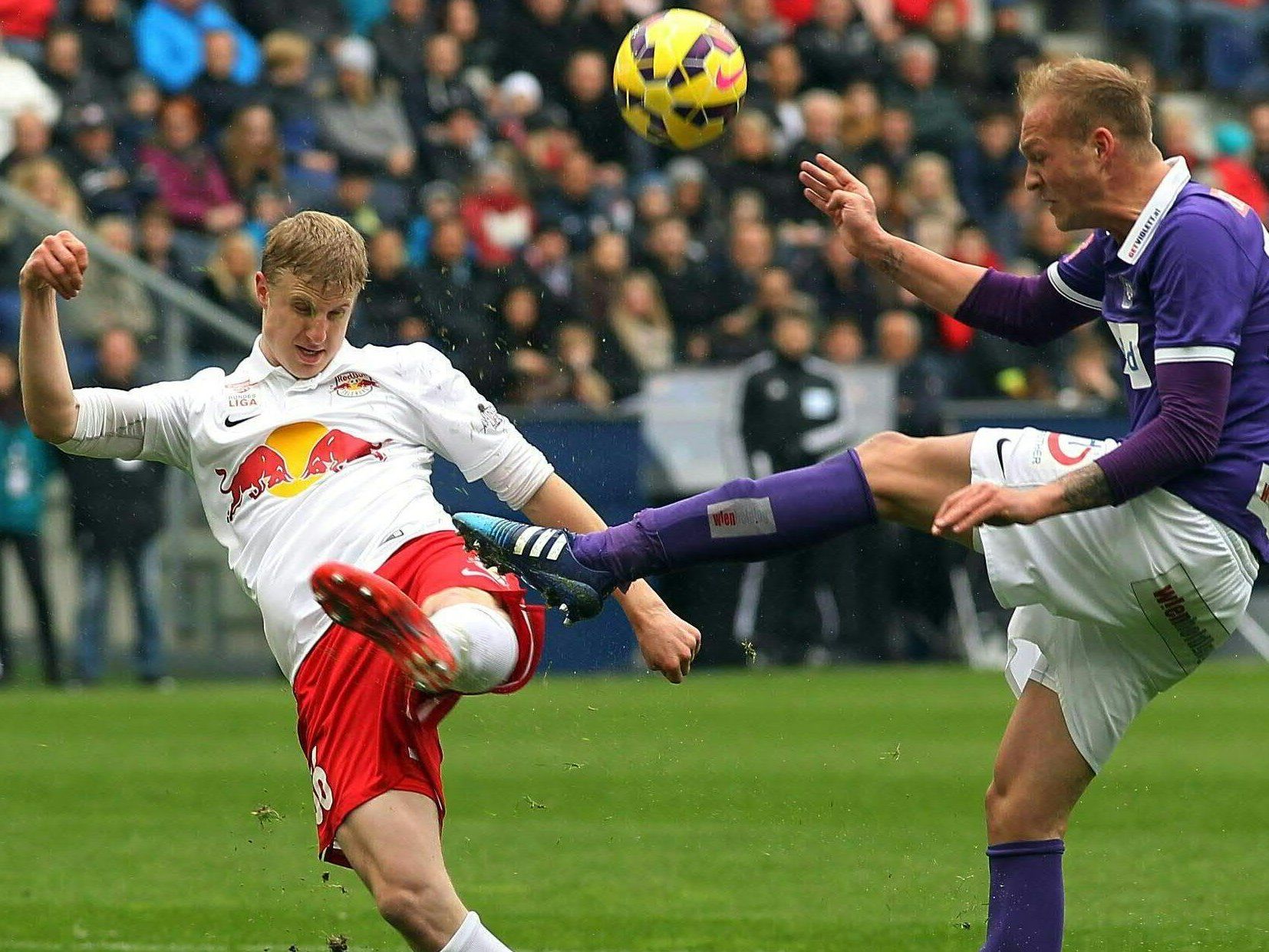 LIVE-Ticker zum Spiel FK Austria Wien gegen Red Bull Salzburg ab 16.30 Uhr. LIVE-Ticker zum Spiel FK Austria Wien gegen Red Bull Salzburg ab 16.30 Uhr.