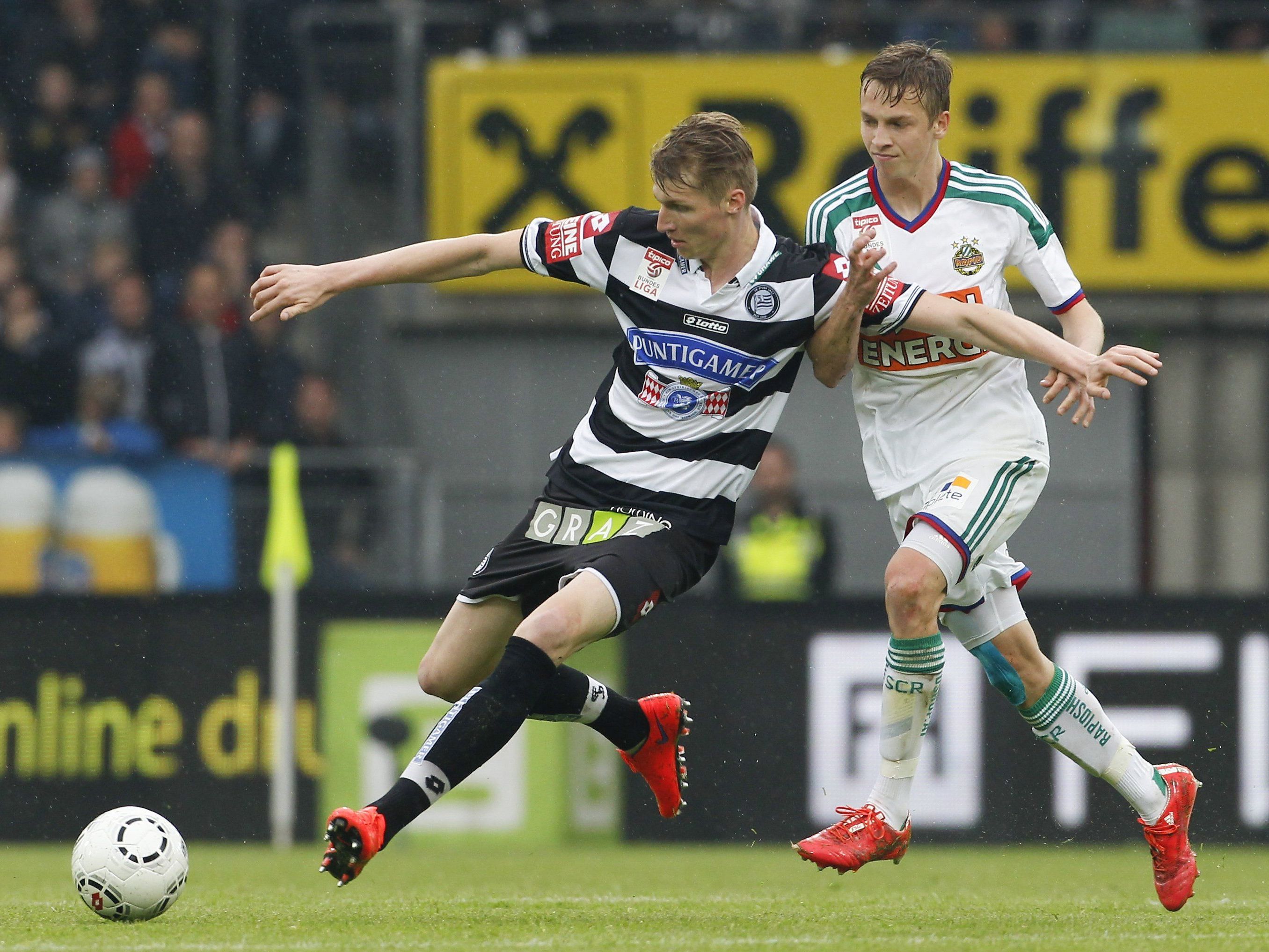 Die Stimmen zum Spiel: Sturm Graz und Rapid Wien trennten sich mit 2:2. Die Stimmen zum Spiel: Sturm Graz und Rapid Wien trennten sich mit 2:2.