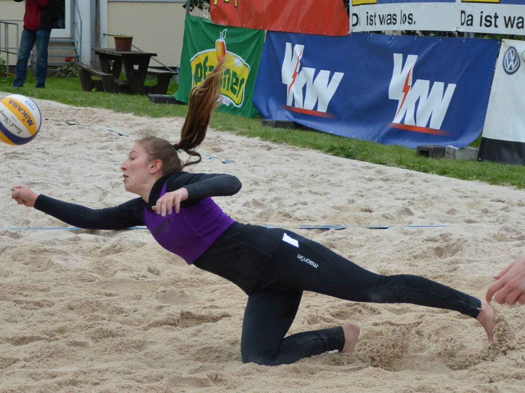 Gekämpft wurde um jeden Ball Gekämpft wurde um jeden Ball